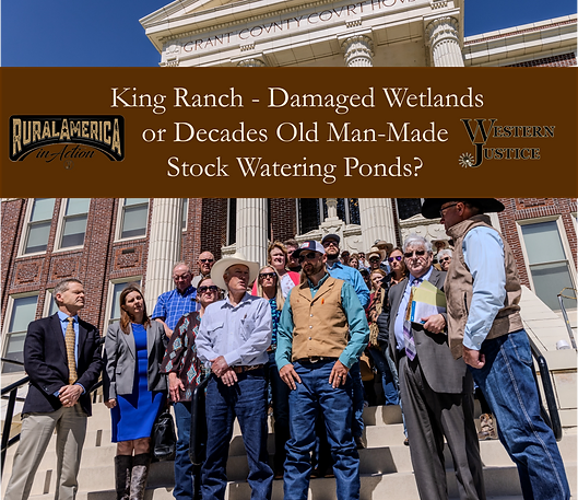 ranchers fight department of ecology on violation of due process for shattering of ranch operations