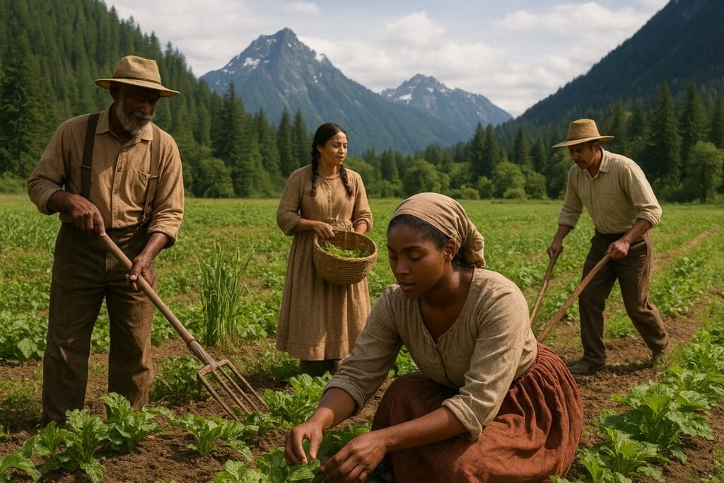 Historic BIPOC agricultural leaders in Washington State landscape.
